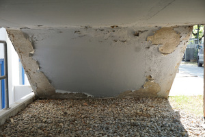 Begutachtung Treppe mit Natursteinbelag